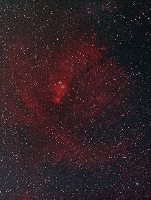 NGC2264(クリスマスツリー星団)付近 AOO合成