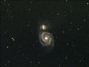 M51(子持ち銀河)